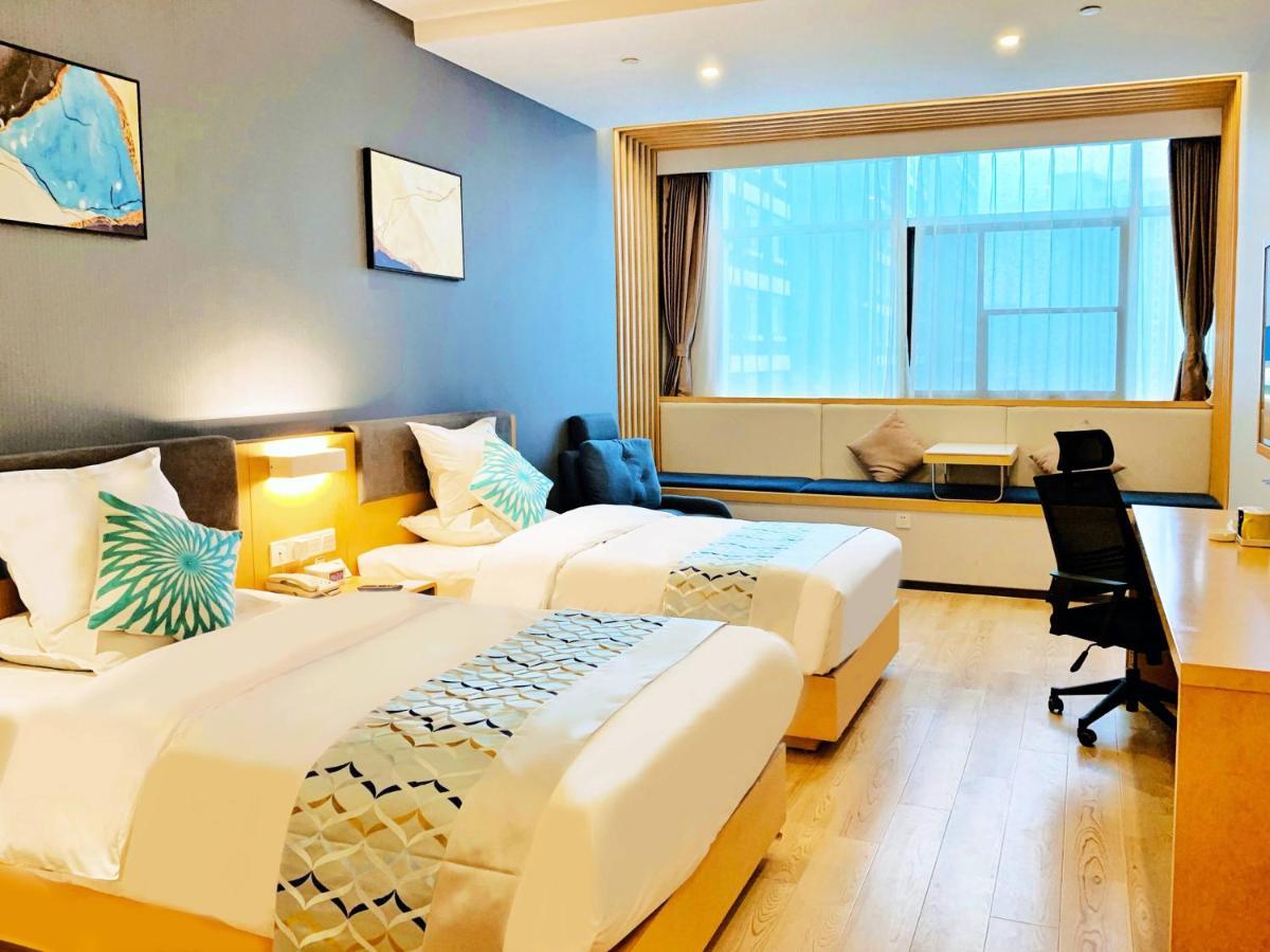 Holiday Inn Express - Jinan Exhibition Center, An Ihg Hotel Exterior foto